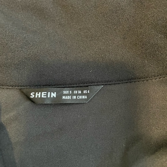 Shawl Neck Wrap Front Romper - Picture 3 of 4